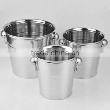 Wholesale Champagne Beer Ice Bucket Custom Bulk China Stainless Steel Metal Ice Bucket photo-4