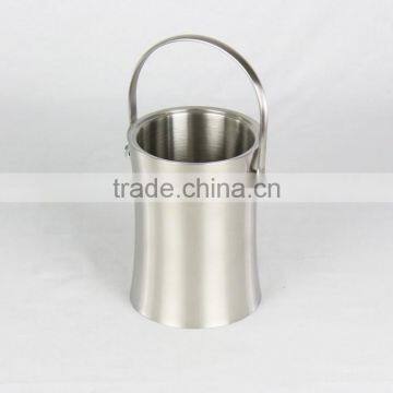 1L 2L 3L Stainless Steel Ice Bucket, Ice Pail, Double Wall Ice Bucket photo-2