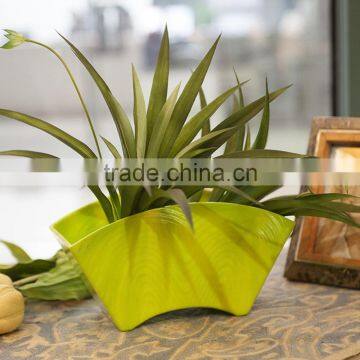 Fanshaped Plastic Melamine Flower Pot photo-2