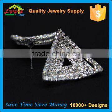 Modern Design Perfect Finishing Superior Quality Laser Cutting Shine Earring Jewelry photo-3