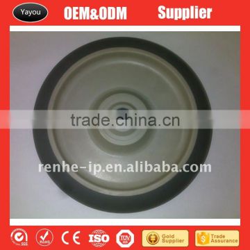 plastic rubber wheel