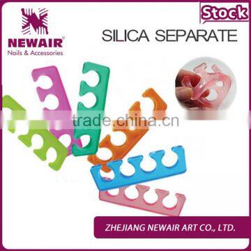 Gel toe nail separator of professional production