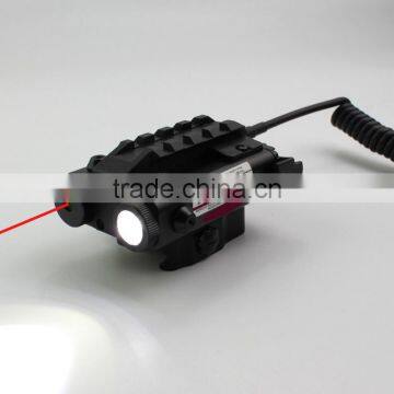 ES-FX103-LR Tactical Compact Square Combo of Red Laser Sight With Led Flashlight photo-3