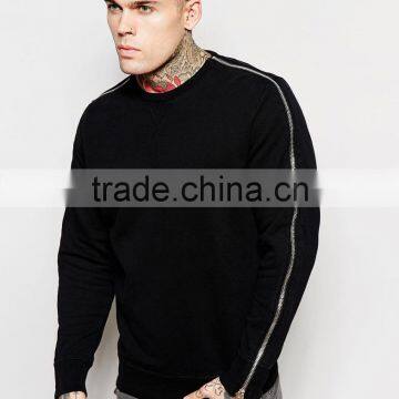 Zipped Sleeve Sweatshirt for Men's