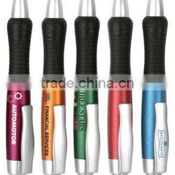 Rubber grip ball pen for advertising