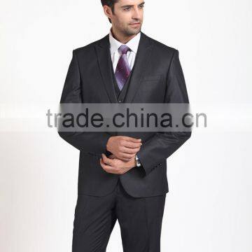 Stripe Notch Lapel 3pcs Business Suits for Man/ Suit Men photo-2