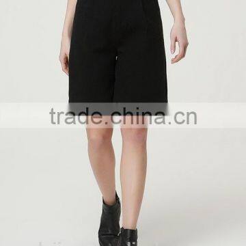 The new model fashion elegant tall waist wide-legged pants 5 minutes of ladies leisure shorts for women