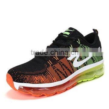 new style fashion brand sport fly knit running shoes sample for male, high quality fly line sport shoes men price cheap