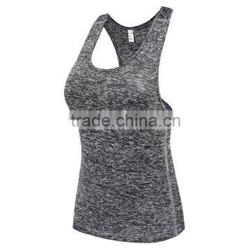 Stylish Wholesale Polyester Fitness Womens Sport Vest Tank Top photo-6