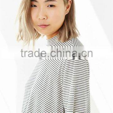 Cheap Promotion Women Fashion Tee Longline Tee photo-3