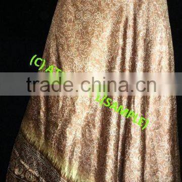 SILK SARI SKIRT