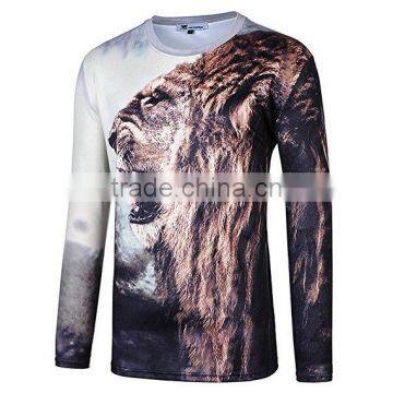 Space Galaxy Universe Printed Long Sleeve T Shirt Men's Full Sublimation Printed T-Shirt Fashion 3D Printed T Shirt Wholesale photo-5