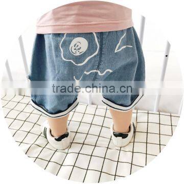 S17050A New Style Short Pants Hot Summer Children Denim Shorts photo-2