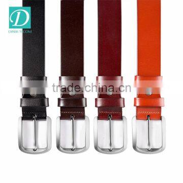 China Supplier Manufacturer Genuine Leather Belt Comfort Click Belt photo-3