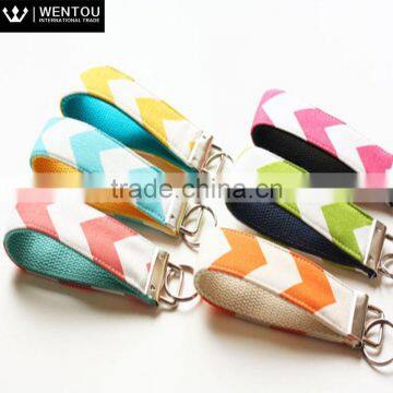 Personalized Monogram Chevron Key Fob photo-5