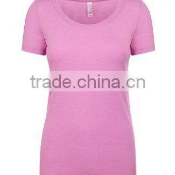 Next Level Apparel Ladies' Tri-Blend Scoop Tee - Made From Pre-shrunk 50% Polyester, 25% Cotton and 25% Rayon. photo-5