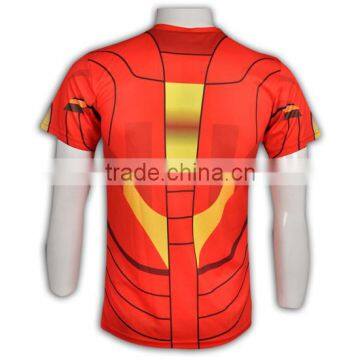 BSCI/ISO9001 Factory Dry Fit Breathable Fabric Italy Sublimation Ink Hotsale Cheap Sublimation Prints on t Shirts photo-5
