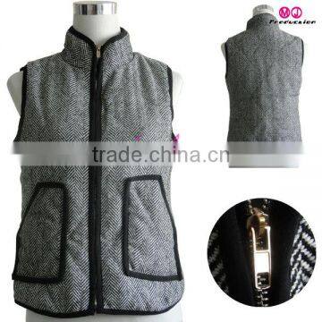 FACTORY Quilted Reversible Casual Waistcoat