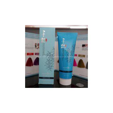 Dye hair + protect hair color + hair treatment in one step hair manicure cream-indian red