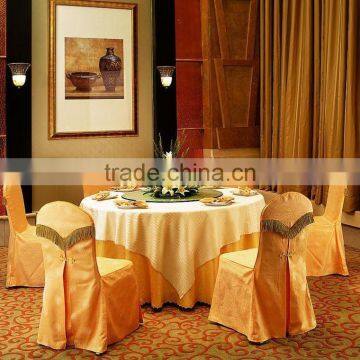 decorative banquet chair cover table linen for hotel