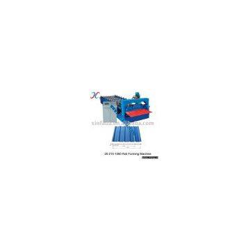 roof tile forming machine