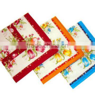 100% cotton ladies printed hanky wholesale