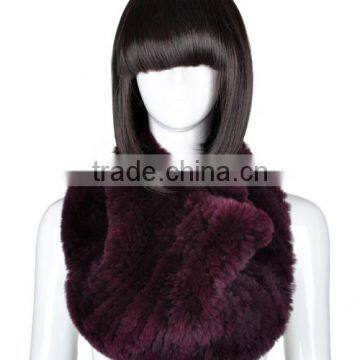 YR058 Rex Rabbit Fur Snood Scarf Australian Style Soft Feel Top Quality Fur Accessory