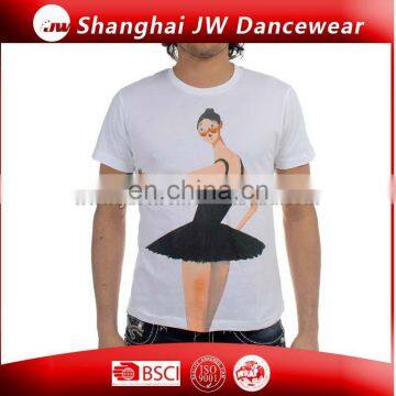 Ballerina Printing T-shirt