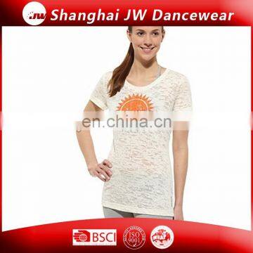 Women Yoga short Sleeve Tee Shirt Run Full Tilt ,Athletics yoga wear ladies clothing wholesale outlet
