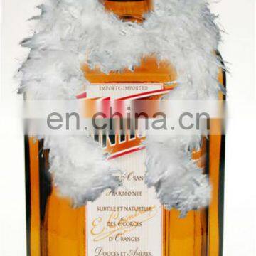 feather boa for wine bottle #JPH07