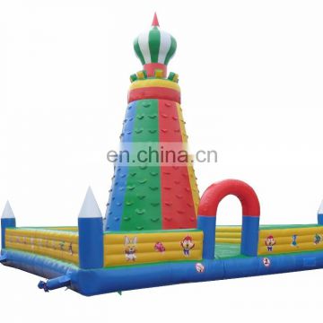 Children Outdoor Air Rock Mountain Inflatable Climbing Walls