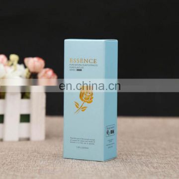 Small square folding kraft paper packaging box for cosmetic custom design cheaper packing boxes