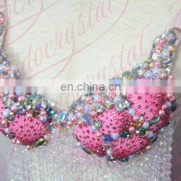 Aidocrystal Wholesale 2017 OEM Designer China Made New Arrival Cute Shell Bra and TUTU Set photo-6