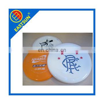 round-shape outdoor advertising flying plastic frisbee2016 new