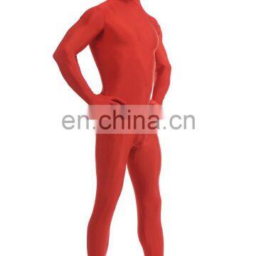 Plain Color Morph Zentai Suit Red Colour photo-3