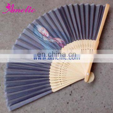 A-F06 Personalized photo printed hand fans