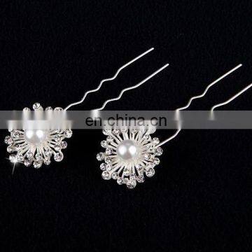 Women Ladies Blingbling Beautiful Wedding Bridal Diamond Star Hair Pin