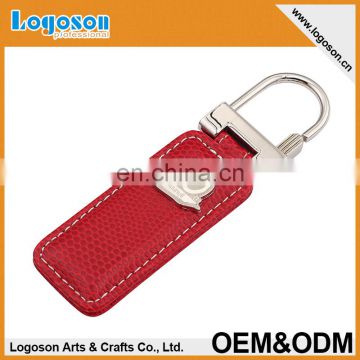 2015 new custom design zinc alloy or leather keyring design your own keyring