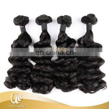 Top Sell Beauty Hair in Nigeria from Young Girl's Head Funmi Hair Extension Spanish Curl