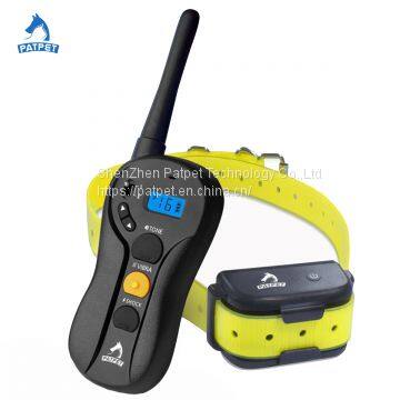 Patpet US hot remote controlled electric dog shock collar