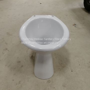 Thailand water saving manually ceramic washing toilet small toilet bowl export to Philippines