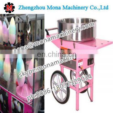 New Factory Supply Automatic Commercial Sugar Cotton Candy Flower Vending Machine photo-4