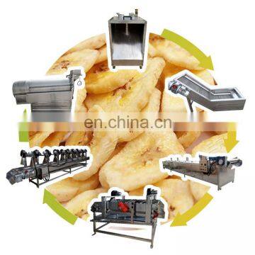 Snack banana chips machine banana peeling machine banana chips production machine