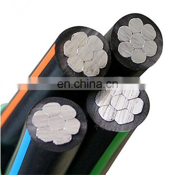 600V Aluminum Secondary Distribution Underground Directly Buried Quadruplex URD Cable