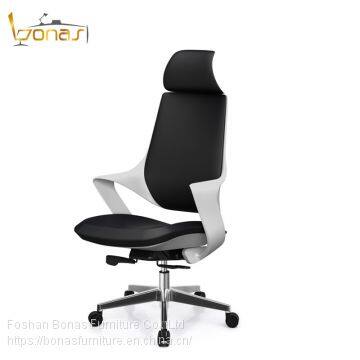 Ergonomic leather swivel chair office chair for office use leather fabric office chair