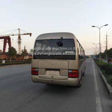 Toyota Coaster Minibus Japanese Used Bus 2016 Diesel Passenger Bus photo-2