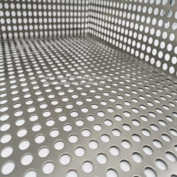 Small hole speaker Perforated metal mesh punched plate screen for machine