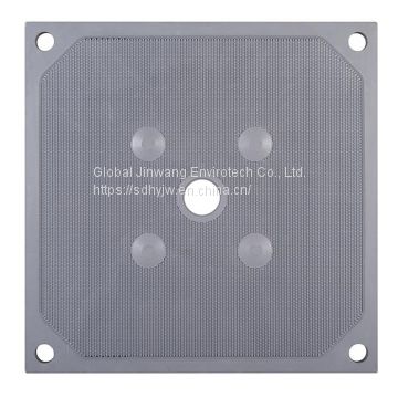 Virgin PP 1250mmx1250mm  membrane plate GLOBAL JINWANG LOGO