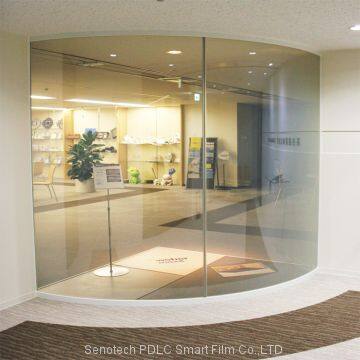 China supplier quality switchable pdlc smart glass with electric privacy film