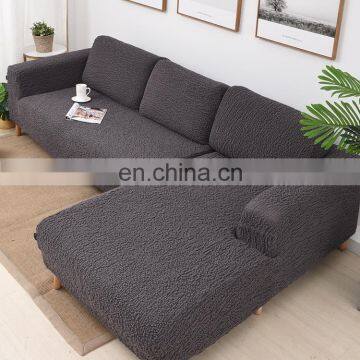 Latest Design Full Protective 5 Seater 7 Seater l Shape Sofa Cover Sectional Slipcover Strech Sofa Set Cover photo-6
